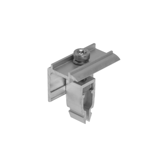 Clema de capat aluminiu Click pentru profile tip H 40x40