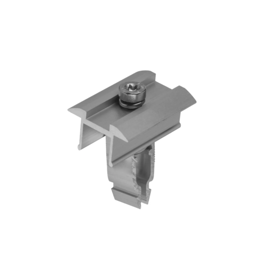 Clema de mijloc aluminiu Click pentru profile tip H 40x40