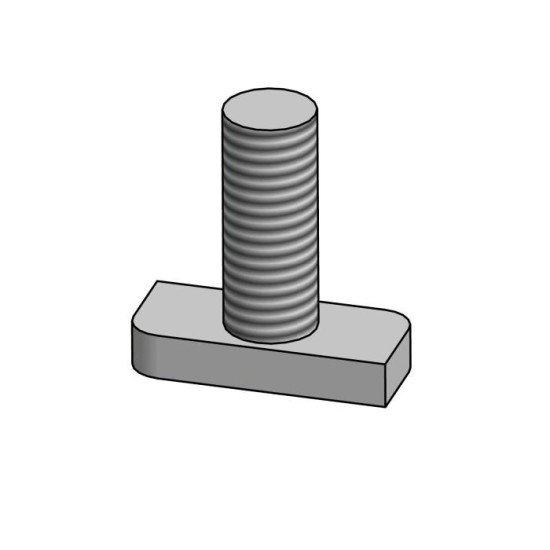 Surub cap T-BOLT, M8x25 28/15 A2