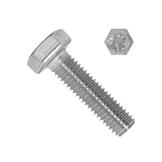 Surub hexagonal M10 pentru fixare conector sine cu profil tip H