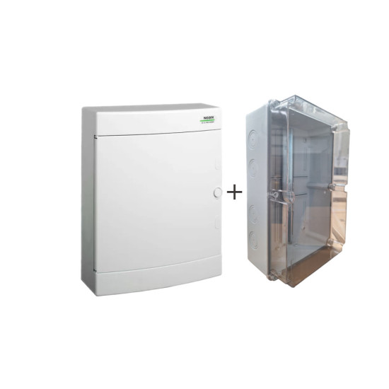 Tablou electric AC/DC 25kW trifazat - 4 string-uri